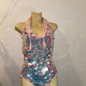 Sequin body suit